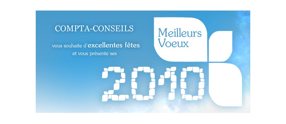 Carte de voeux Compta Conseils