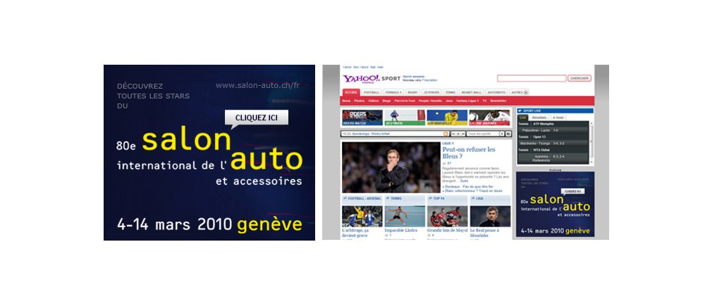 Bannière Salon de l'Auto Bannière Salon de l'Auto
