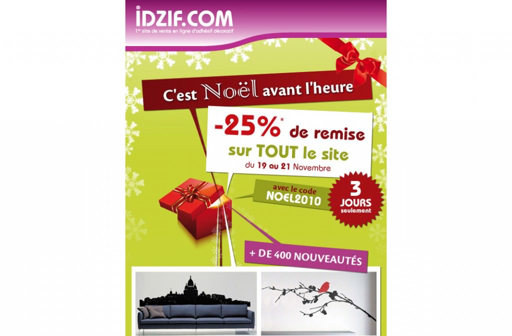 iDzif - Promos Noël