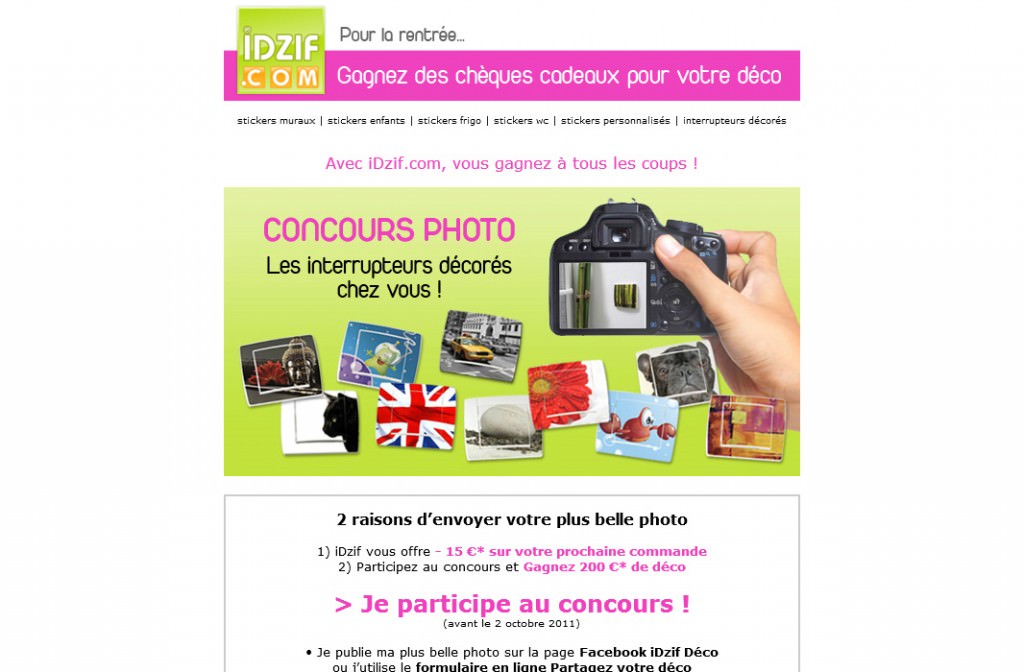 iDzif - Concours Photo