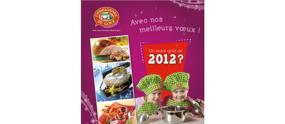 Carte de voeux Compagnons du Gout Carte de voeux Compagnons du Gout