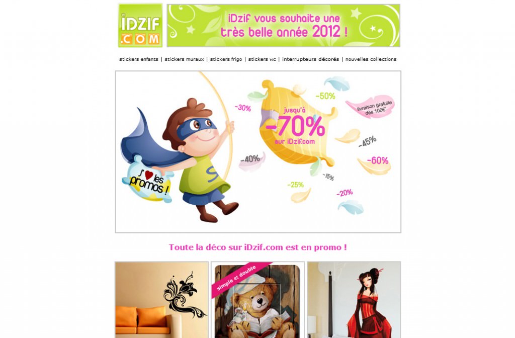 iDzif - Promos de janvier iDzif - Promos de janvier