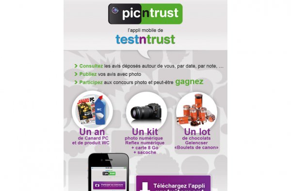 Picntrust - Campagne de pub Picntrust - Campagne de pub