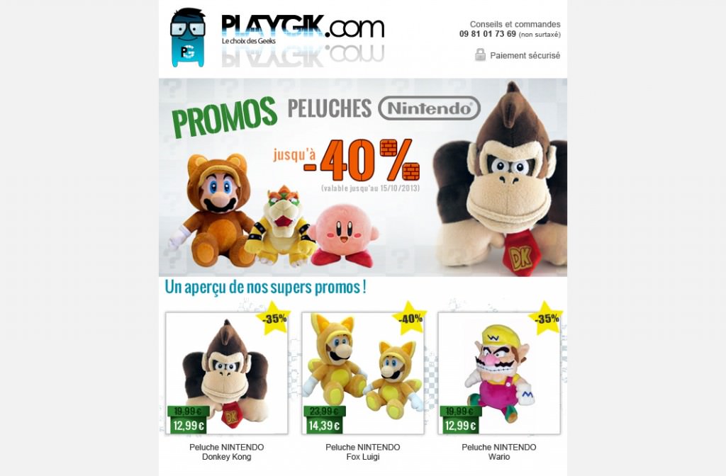 Playgik - Nouveautés et Promos