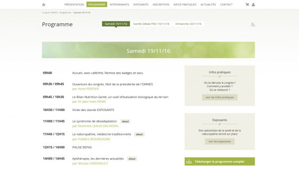 Congrès OMNES Congrès OMNES