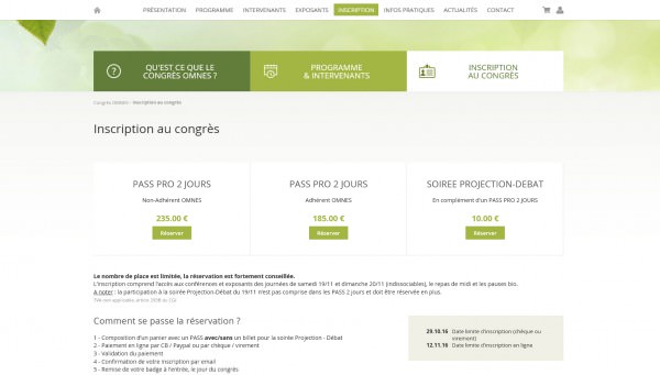 Congrès OMNES Congrès OMNES
