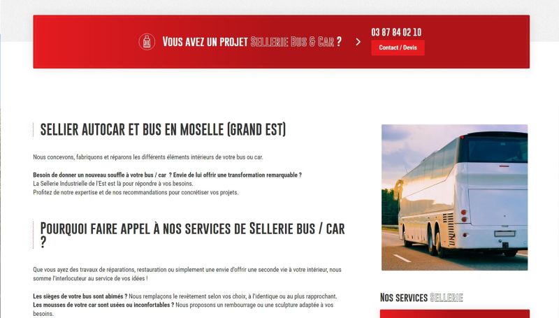Sellerie Industrielle de l'Est Sellerie Industrielle de l'Est