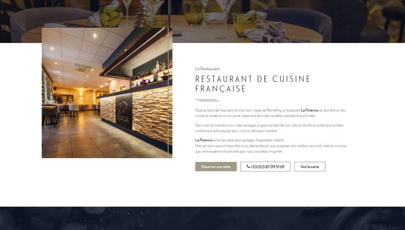Restaurant La Potence Restaurant La Potence