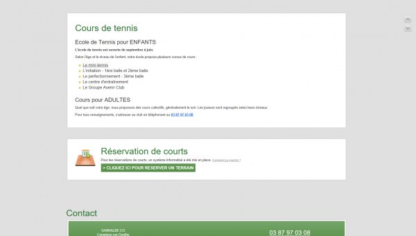 Tennis Club Sarralbe Tennis Club Sarralbe