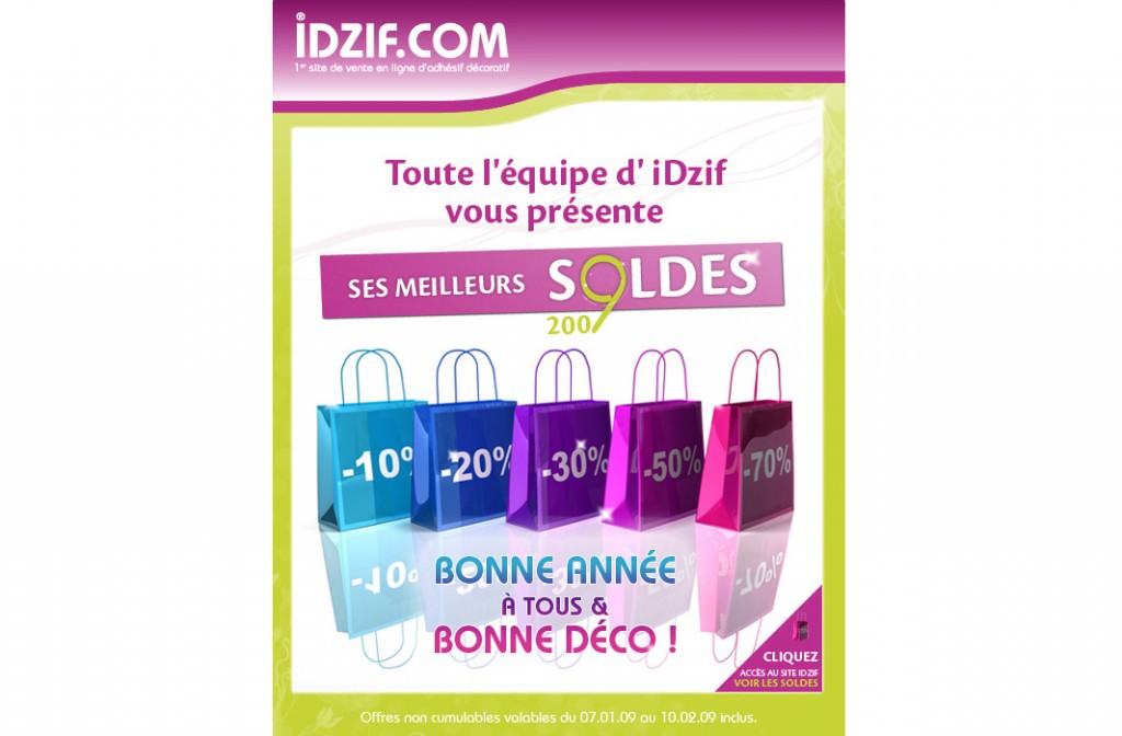iDzif - Voeux 2009 et Soldes