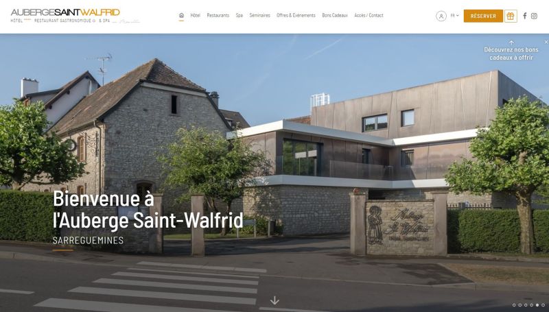 Image de la réalisation Hôtel Restaurant Spa Auberge Saint-Walfrid