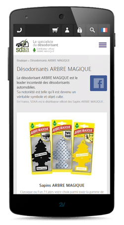 Sites internet sur smartphone Création Sites internet smartphone