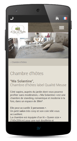 Sites internet sur smartphone