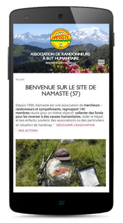 Sites internet sur smartphone