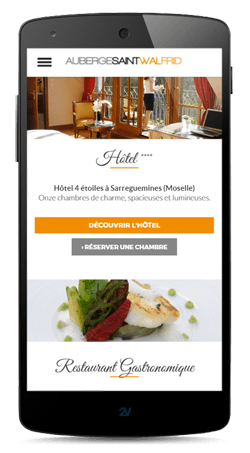 Sites internet sur smartphone Création Sites internet smartphone