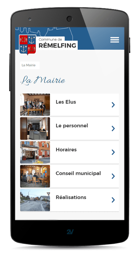 Sites internet sur smartphone Création Sites internet smartphone