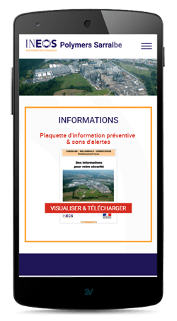 Sites internet sur smartphone