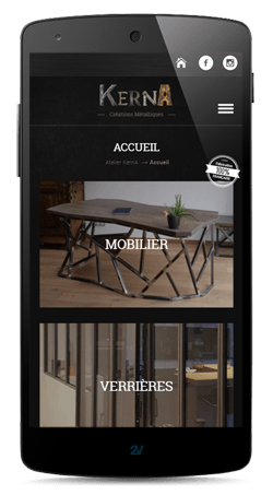 Sites internet sur smartphone Création Sites internet smartphone