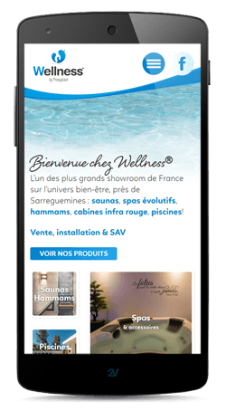 Sites internet sur smartphone Création Sites internet smartphone