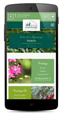 Sites internet sur smartphone Création Sites internet smartphone