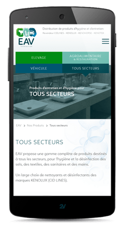 Sites internet sur smartphone