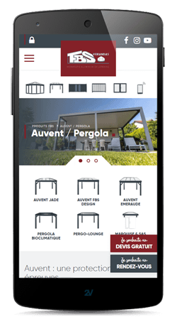 Sites internet sur smartphone Création Sites internet smartphone