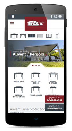 Sites internet sur smartphone