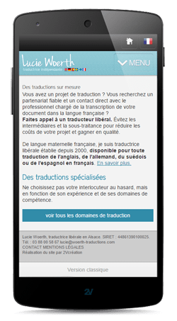 Création Sites internet smartphone