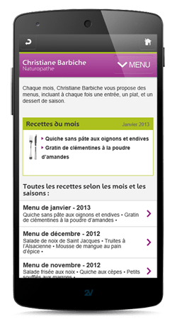Sites internet sur smartphone Création Sites internet smartphone