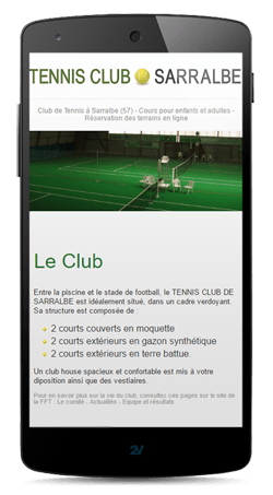 Création Sites internet smartphone